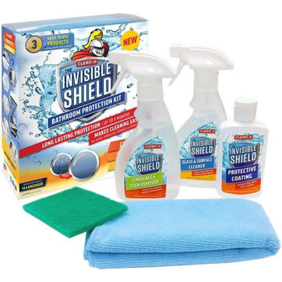 Invisible Shield sada na čištění koupelny 3v1