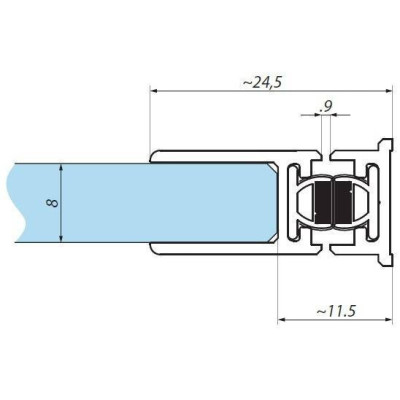 SHMSD-SET NABL - Profil s magnetom SHMSD-SET NABL - Profil s magnetom