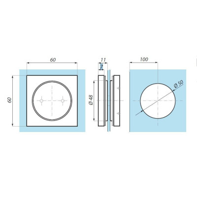 KHN60X60PSS - Madlo KHN60X60PSS - Madlo
