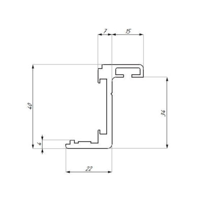 FRZ-1250NA - Profil typu "Z"
