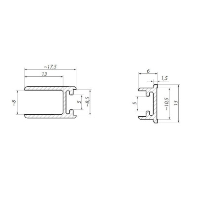SHMSD-SET PC - Profil s magnetom SHMSD-SET PC - Profil s magnetom