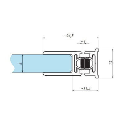 SHMSD-SET PC - Profil s magnetom SHMSD-SET PC - Profil s magnetom