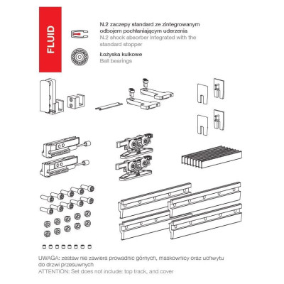 TSD-ABBC08SET - Systém posuvných dveří