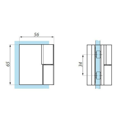 TGHU90RH SC - Zdvíhaný záves pravý 90° TGHU90RH SC - Zdvíhaný záves pravý 90°