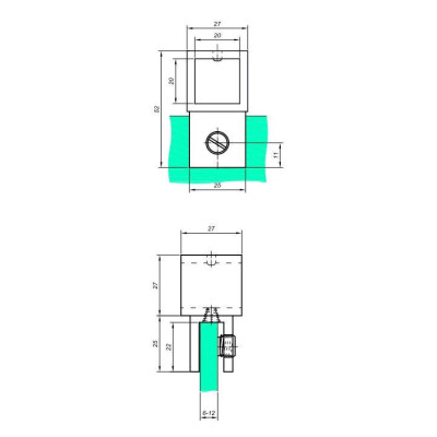 NLO-KP-2743-1 - Úchyt NLO-KP-2743-1 - Úchyt