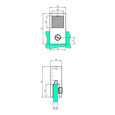NLO-KP-2744 - Úchyt