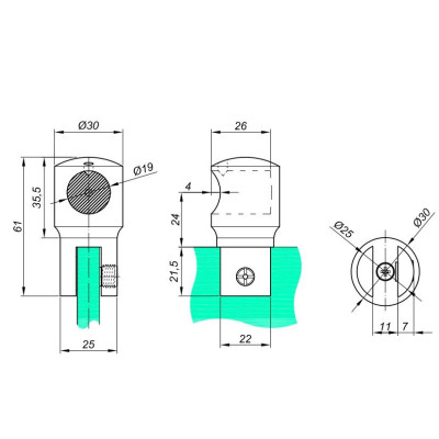 NLO-KP-2724-B - Spojka