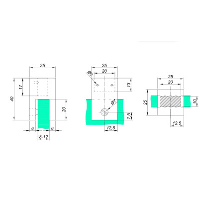 NTKSQ817B-1 - Úchyt NTKSQ817B-1 - Úchyt