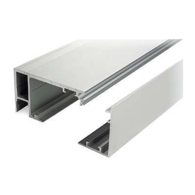 TS-MTRFIX300SET NAS - Set: profil horný z pevnou stenou skla + kryt