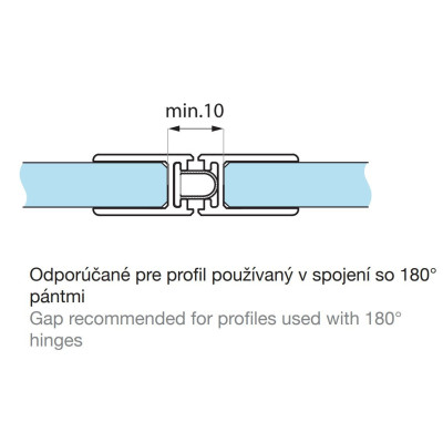 SHMADSE-2300PC - Profil s tesnením