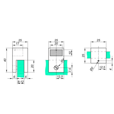 NTKSQ817 - Úchyt NTKSQ817 - Úchyt