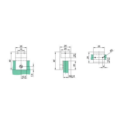 NTKSQ818G - Úchyt NTKSQ818G - Úchyt