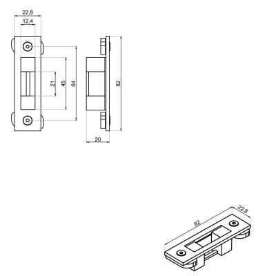 OFC-00-M-SS - Protikus k zámku