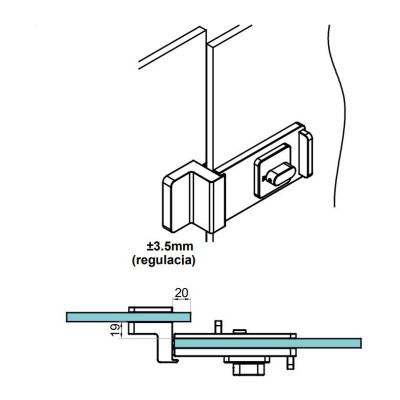 NTP304B - Protikus k zámku NTP304B - Protikus k zámku