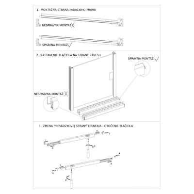 OFC-DS-930-SS - Padací prah OFC-DS-930-SS - Padací prah