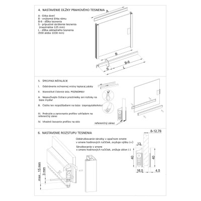 OFC-DS-1030-NA - Padací prah OFC-DS-1030-NA - Padací prah