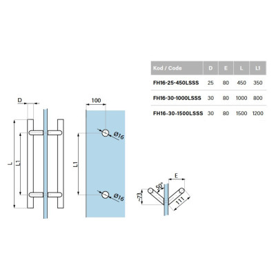 FH16-30-1500LSSS - Madlo FH16-30-1500LSSS - Madlo