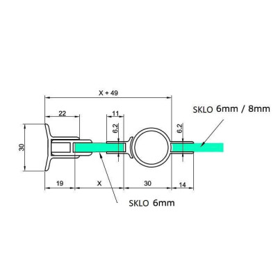 NLO-KP-S012-2,1-6-H - Profil