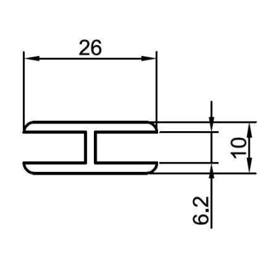 NLO-KP-S012-2,1-6-H - Profil
