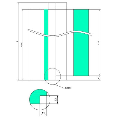 NLO-KP-S012-2,1-6-H - Profil