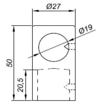 NTK-TW012-19-1 - Úchyt