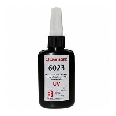 DB 6023 - Lepidlo vytvrzující UV zářením - 50 ml DB 6023 - Lepidlo vytvrzující UV zářením - 50 ml