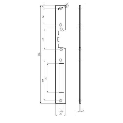 FR-PL70EL SSS - Protikus dlhý